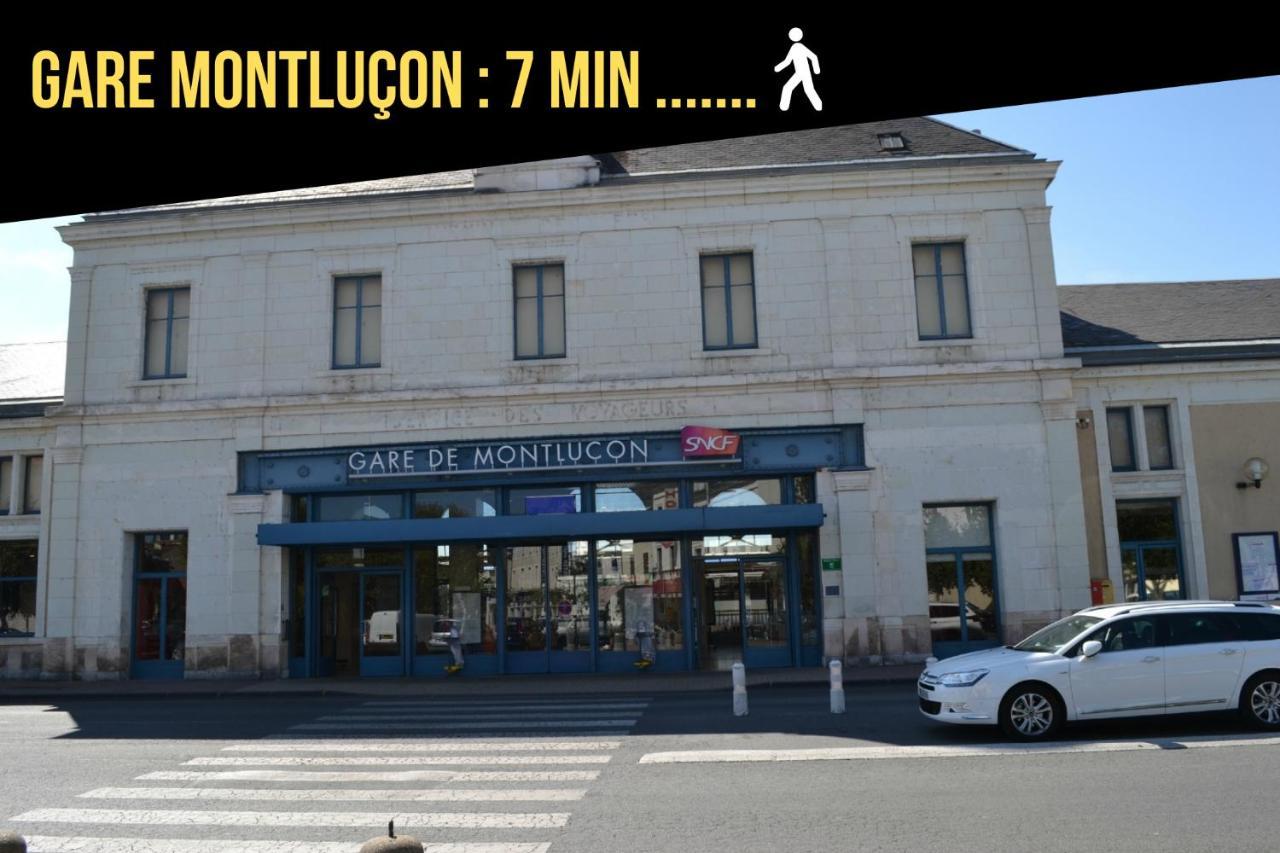 Centre-Ville - Gare - Jardin Wilson - Chateau Bourbon Montluçon Kültér fotó
