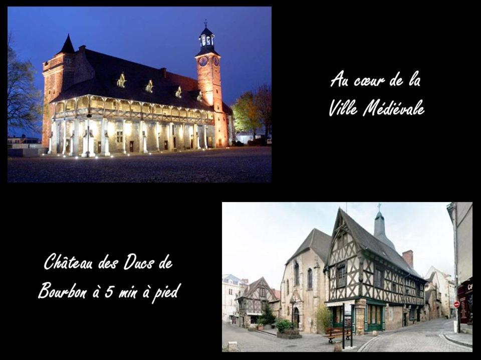Centre-Ville - Gare - Jardin Wilson - Chateau Bourbon Montluçon Kültér fotó